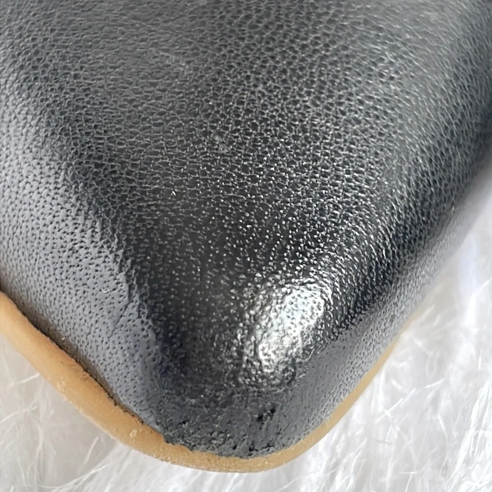 Stuart Weitzman patent leather pointed toe wedge shoes - Picture 11 of 16